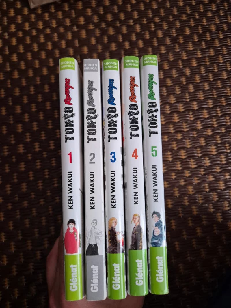 Lot de Manga Tokyo Revengers tome 1 à 5