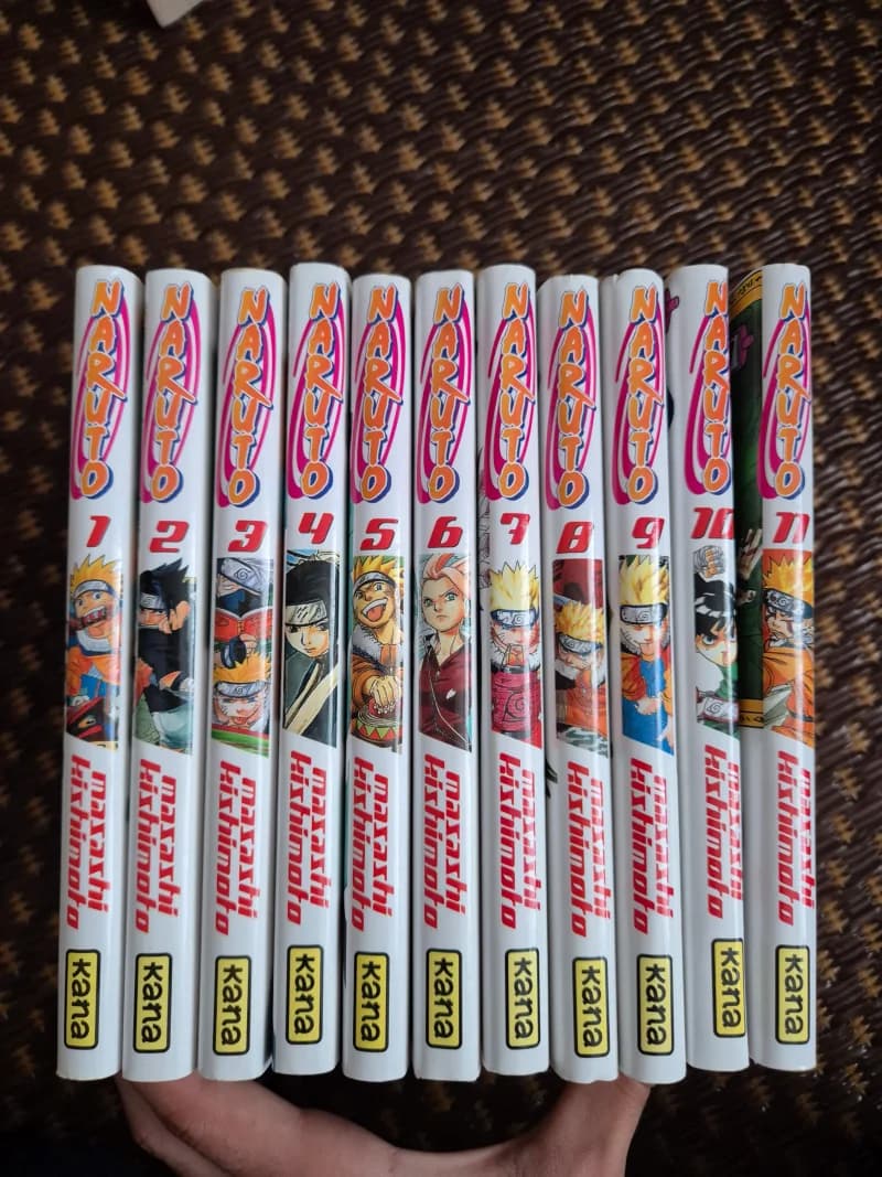Lot manga Naruto Tome 1 à 11