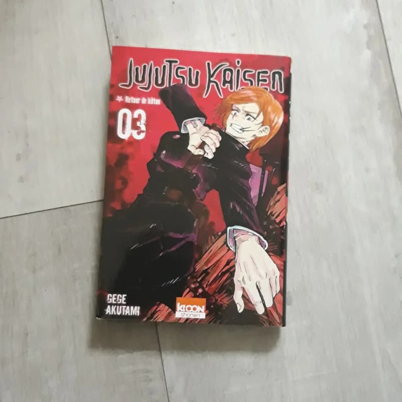 Jujutsu kaisen tome 3