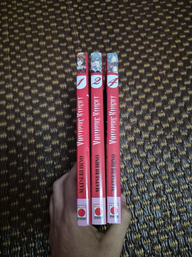 Vampire Knight Tome 1-2-4