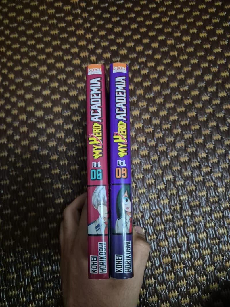 My Hero Academia Tome 6 et 9