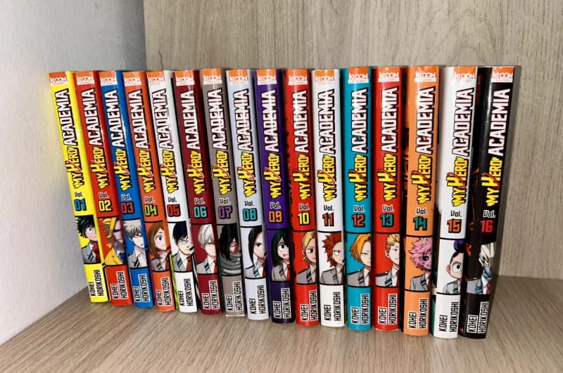 My Hero Academia tomes 1 à 16 – Très bon état